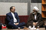 دیدار رئیس سازمان بازرسی کل کشور با امام جمعه مهرشهر 